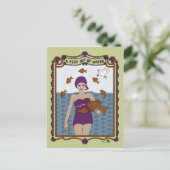 Een vis uit het water_A_ Briefkaart (Staand voorkant)