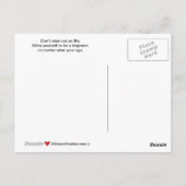 Een vis uit het water_B_ ansichtkaart Briefkaart (Achterkant)