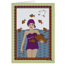 Een vis uit water_A_Wenskaart