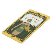 Een vis uit water_C_4x6 koelapparaat Magnet Magneet (Linkerzijde)