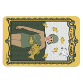 Een vis uit water_C_4x6 koelapparaat Magnet Magneet (Horizontaal)