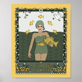 Een vis uit water_C_8x10 Poster