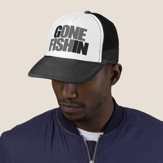 Eén visGONE FISHIN Pet (In situ)