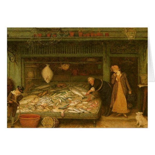 Een vishandelszaak van Frederick Walker (Voorkant Horizontaal)