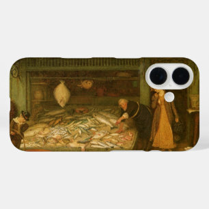 Een vishandelszaak van Frederick Walker iPhone 16 Hoesje
