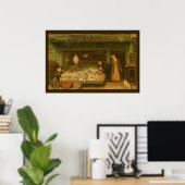Een vishandelszaak van Frederick Walker Poster (Thuiskantoor)