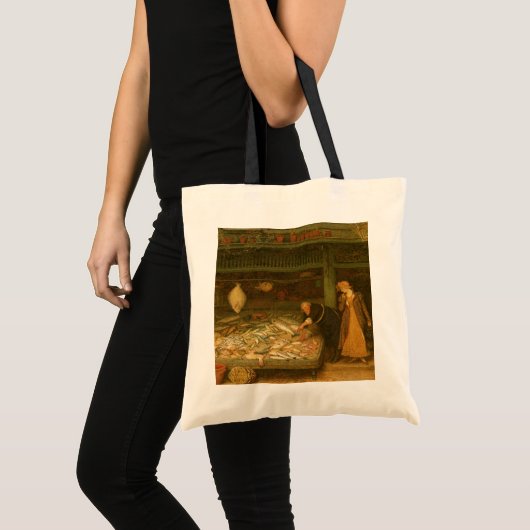 Een vishandelszaak van Frederick Walker Tote Bag (Voorkant (product))