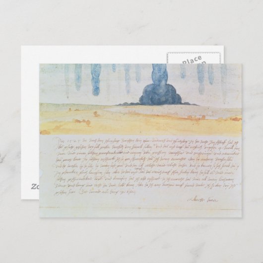 Een visie briefkaart (Voorkant / Achterkant)