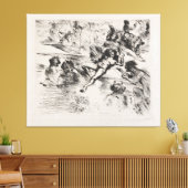 Een visie canvas afdruk (Insitu (Woonkamer))