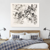 Een visie canvas afdruk (Insitu (Slaapkamer))