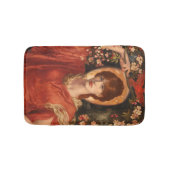 Een visie op Fiammetta 1878 Dante Gabriel Rossetti Badmat (Voorkant)