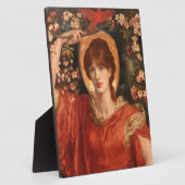Een visie op Fiammetta 1878 Dante Gabriel Rossetti Fotoplaat (Zijkant)