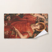 Een visie op Fiammetta 1878 Dante Gabriel Rossetti Handdoek (Handdoek)