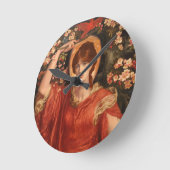 Een visie op Fiammetta 1878 Dante Gabriel Rossetti Ronde Klok (Hoek)