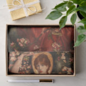 Een visie op Flammetta door Dante Gabriel Rossetti Tissuepapier (Geschenk)
