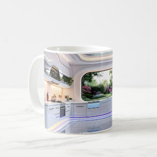Een visie voorbij de tijd koffiemok