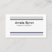 Een visitekaartje. contactkaartje (Achterkant)