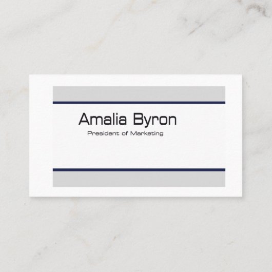 Een visitekaartje. contactkaartje (Achterkant)