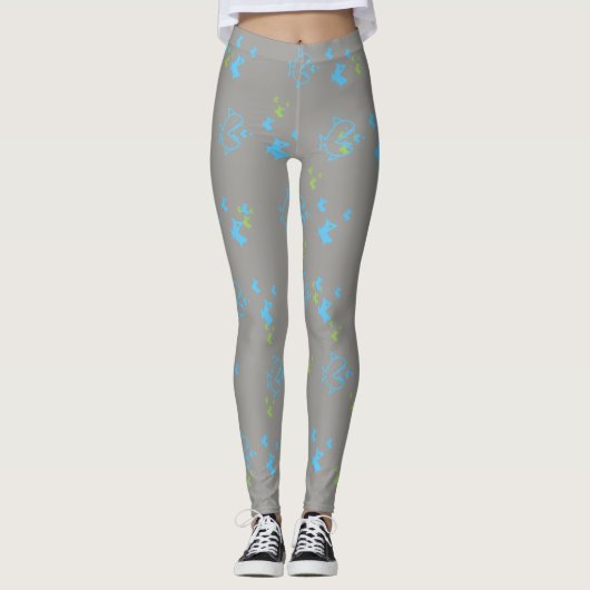 Een visleven leggings (Voorkant)