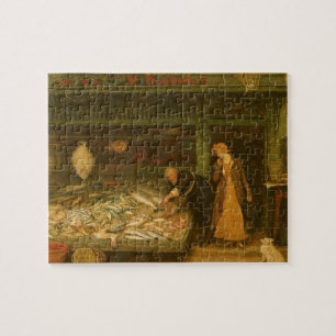 Een visserswinkel van Frederick Walker Legpuzzel