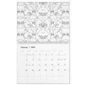 Een visueel aantrekkelijk ontwerp met een mix van kalender (Feb 2026)