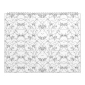 Een visueel aantrekkelijk ontwerp met een mix van kalender (Hoes)