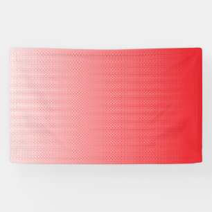 Een visueel aantrekkelijke rood-wit gestreepte ach spandoek