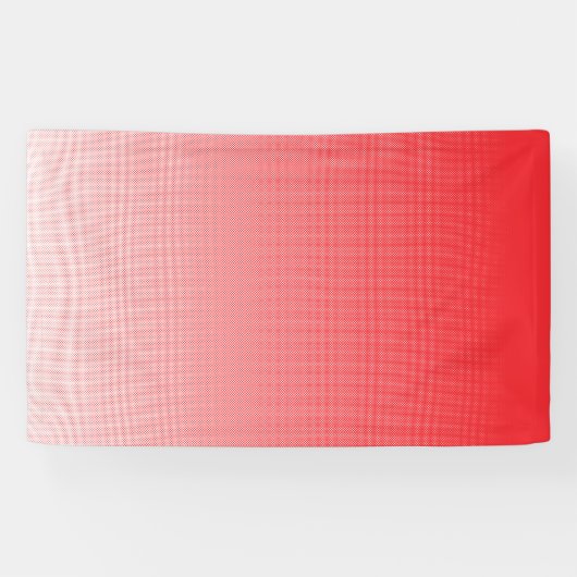 Een visueel aantrekkelijke rood-wit gestreepte ach spandoek (Horizontaal)