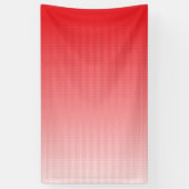 Een visueel aantrekkelijke rood-wit gestreepte ach spandoek (Verticaal)