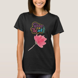 Een visuele lente-serie t-shirt