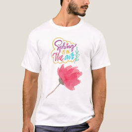 Een visuele lente-serie t-shirt