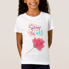 Een visuele serie over de lente t-shirt