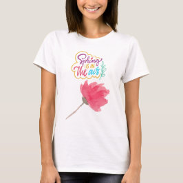 Een visuele serie over de lente t-shirt