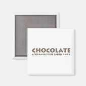 Een vitamine die dagelijks moet worden ingenomen magneet (Voorkant / Achterkant)