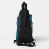 Een vlek wolken sling bag (Achterkant)