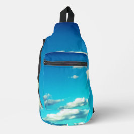 Een vlek wolken sling bag