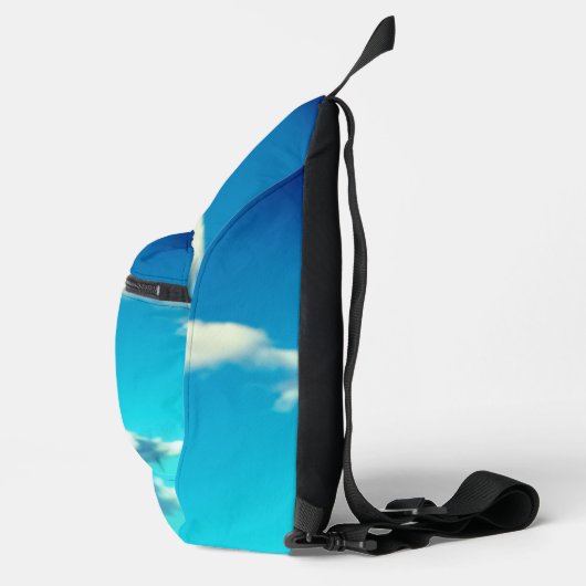 Een vlek wolken sling bag (Rechts)