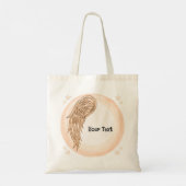 één vleugel engel tote bag (Achterkant)