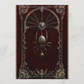 Een vleugje gotische magie menu (Achterkant)