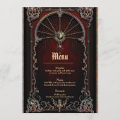 Een vleugje gotische magie menu (Voorkant)