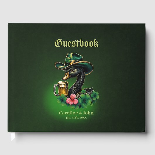 Een vleugje Ierland: Gastenboek (Voorkant)
