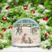 EEN VLEUGJE KERSTNOSTALGIE SNEEUWBOL (Kerstmis)