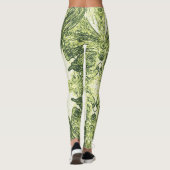 Een Vleugje Lime Groen Leggings (Achterkant)