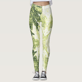 Een Vleugje Lime Groen Leggings