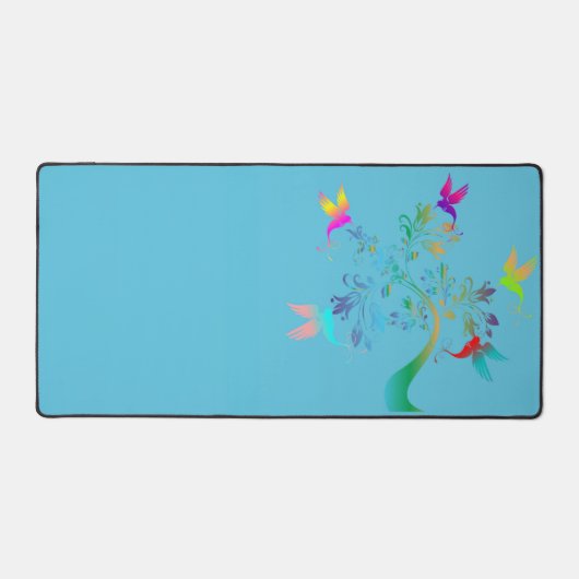 Een vleugje paradijs bureaumat (Voorkant)