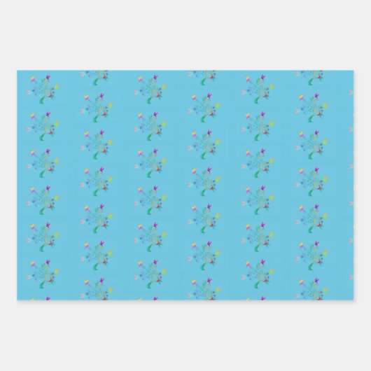 Een vleugje paradijs inpakpapier vel (Voorkant 2)