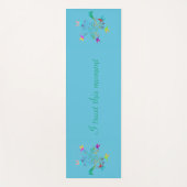 Een vleugje paradijs yogamat (Voorkant)