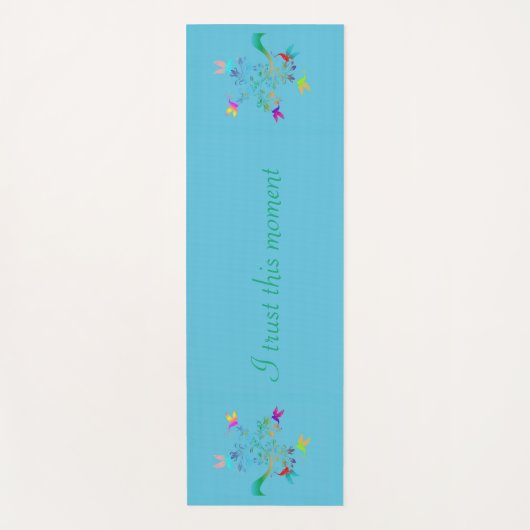 Een vleugje paradijs yogamat (Voorkant)