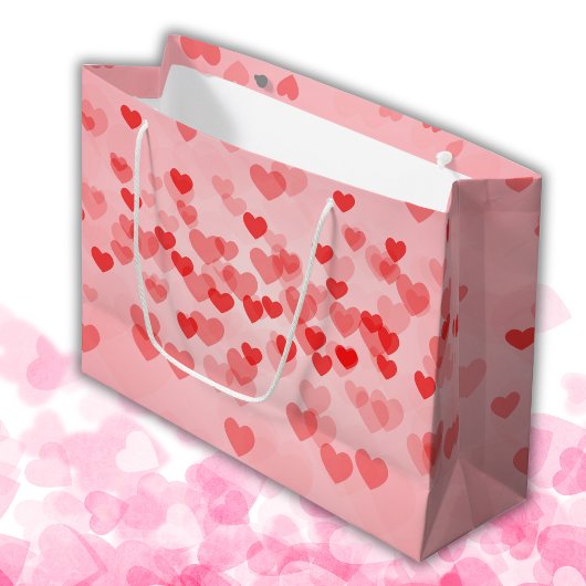 Een vleugje Petite Hearts Valentijns Groot Cadeauzakje