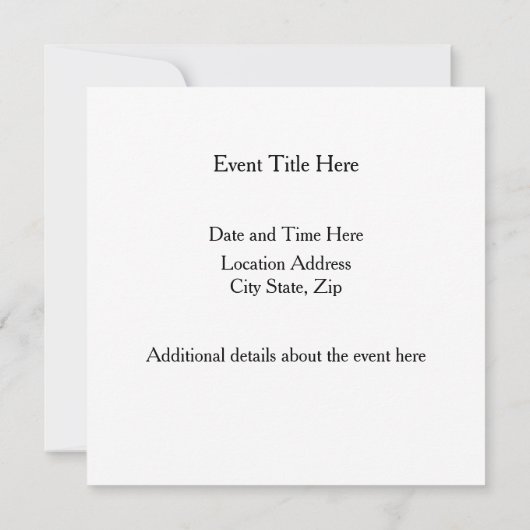 Een vleugje rood kaart (Achterkant)